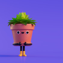 The Plant. Un projet de 3D, Modélisation 3D , et Conception de personnages 3D de marvinecker - 25.05.2022