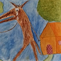 Mi proyecto del curso: Ilustración en acuarela para cuentos infantiles. Un proyecto de Ilustración tradicional, Pintura, Dibujo, Pintura a la acuarela, Ilustración infantil y Narrativa de Debbie Yafe - 31.05.2022