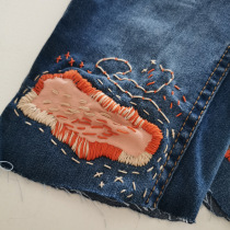Meu projeto do curso: Bordado: conserto de roupas. Fashion, Embroider, Sewing, DIY, Upc, cling, and Textile Design project by Sara Cabana - 06.03.2022