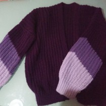 Mi proyecto del curso: Crochet: crea prendas con una sola aguja. Fashion, Fashion Design, Fiber Arts, DIY, Crochet, and Textile Design project by Florencia Serron - 06.10.2022