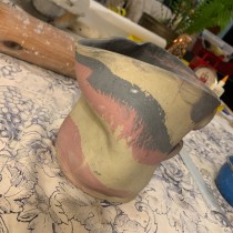 Mi proyecto del curso: Técnicas de marmoleado en cerámica. Un proyecto de Diseño de complementos, Artesanía y Cerámica de Rosina Alvarez - 10.06.2022