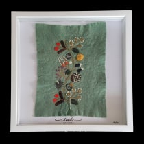 Mi proyecto del curso: Técnica de bordado con paso atrás. Embroider, Textile Illustration, and Textile Design project by Jackeline Covelli - 06.17.2022