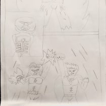 Mi proyecto del curso: Dibujo a lápiz para cómics de superhéroes. Ilustração tradicional, Comic, Desenho a lápis, e Desenho projeto de Lloiy Kenway - 21.06.2022
