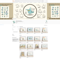 MarkThediShop creation on Etsy - Birdies Life. Un proyecto de Gestión del diseño, Marketing, Gestión del Portafolio, Marketing Digital, e-commerce y Business de Mark Thedi - 25.06.2022