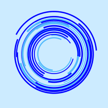 blue-arcs. Motion Graphics, Multimídia, JavaScript, e Desenvolvimento de produto digital projeto de pasqualone.laura - 04.06.2022