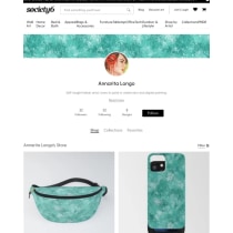 My project for course: Society6 Store Creation and Management from Scratch. Marketing digital, E-commerce, e Business projeto de Annarita Longo - 25.06.2022
