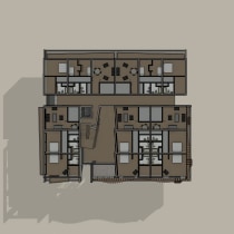 Mi proyecto del curso: Modelado de edificios paramétricos con Revit (realizado por Diego Siles). 3D, Architecture, Interior Architecture, 3D Modeling, Digital Architecture, and ArchVIZ project by Diego Siles - 06.28.2022