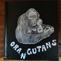 My project for course: Pop-Up Book Creation on Orangutans. Um projeto de Design, Ilustração, Artesanato, Design editorial, Papercraft, Encadernação, Criatividade para crianças e Álbum ilustrado de RASHMI KAPOOR - 30.06.2022