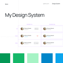 Meu projeto do curso: Introdução a Design Systems com Figma. Um projeto de UX / UI, Mobile design, Design de apps  e Design de produto digital de Rômulo Sandri - 06.07.2022