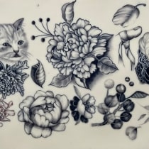 Mi proyecto del curso: Tatuaje para principiantes. Tattoo Design project by Elisa Oropesa - 07.22.2022