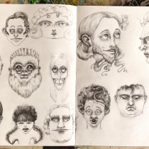 Mon projet du cours : Dessin anatomique de la tête humaine. Un proyecto de Bellas Artes, Dibujo a lápiz, Dibujo, Ilustración de retrato, Dibujo de Retrato, Dibujo realista y Dibujo anatómico de Amelie Erath Gentes - 25.07.2022
