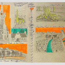 My project for course: Sketchbooking for Beginners: Learn to Draw Your Surroundings. Ilustração tradicional, Esboçado, Criatividade, Desenho, e Sketchbook projeto de Freda Coetzee - 30.07.2022