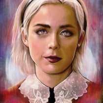 My project for course: Pop Culture Character Painting in Photoshop. Illustration, Fine Arts, Drawing, Digital Illustration, Portrait Illustration, and Portrait Drawing project by Liam Shaw - 08.03.2022