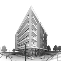 Mi proyecto del curso: Modelado de edificios paramétricos con Revit. 3D, Architecture, Interior Architecture, 3D Modeling, Digital Architecture, and ArchVIZ project by Kevin Nakover Sarmiento Gomez - 07.26.2022