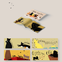 Livro infantil "Tenho 11 gatos". Un proyecto de Diseño, Dirección de arte, Br, ing e Identidad, Creatividad y Gestión del Portafolio de Alice Merkens - 11.05.2021