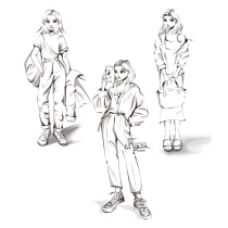 My project for course: Drawing Appealing Characters with Personality. Character Design, Sketching, Drawing, Stor, telling, Stor, board, Artistic Drawing, and Narrative project by Julia Kobzar - 08.13.2022