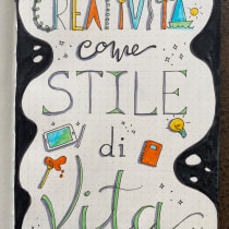 My project for course: Creative Lettering: Draw Words with Style. Lettering, Brush Painting, H, and Lettering project by francy.df - 09.02.2022