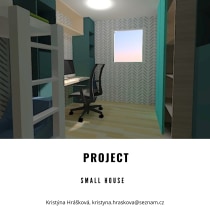 My project for course: Spatial Design: Create Interior Spaces That Tell A Story. Interior Architecture, Interior Design, Interior Decoration, and Spatial Design project by Kristýna Hrášková - 09.03.2022