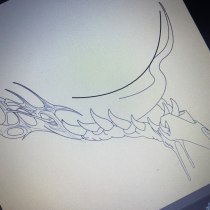 Mi proyecto del curso: Técnicas de tatuaje: sombreado con pepper shading. Un proyecto de Ilustración tradicional y Diseño de tatuajes de 2020cacua - 03.09.2022