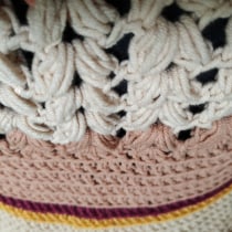 Meu projeto do curso: Técnicas de crochê para criar roupas coloridas. Fashion Design, Fiber Arts, DIY, Crochet, and Textile Design project by carolcarpintero - 08.11.2022