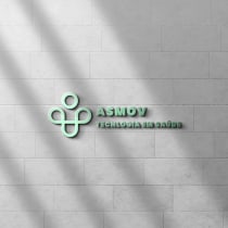 ASMOV TECNLOGIA EM SAÚDE. Br, ing, Identit, Graphic Design, Logo Design, Stationer, and Design project by Rodrigo Galvão - 09.11.2022