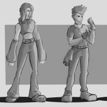 Mi proyecto del curso: Introducción al diseño de personajes para animación y videojuegos. Un progetto di Illustrazione tradizionale, Animazione, Character design, Videogiochi e Progettazione di videogiochi di _eli_ - 24.09.2022