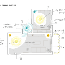 Mi proyecto del curso: Diseño de iluminación para espacios interiores. Un proyecto de Arquitectura, Arquitectura interior, Diseño de iluminación y Arquitectura digital de Lucía Santa Cruz - 18.10.2022