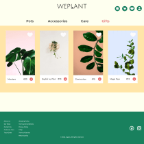 WEPLANT: color theory. Un proyecto de Diseño, UX / UI, Diseño gráfico, Diseño Web, Diseño mobile, Diseño digital y Teoría del color de buneevap - 08.10.2022