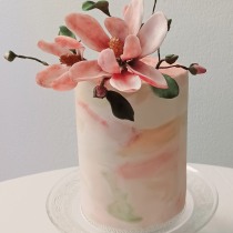 Mon projet du cours : Cake design floral : créez des œuvres d'art comestibles. Design, DIY, Culinar, and Arts project by belkita70 - 10.21.2022
