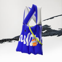 inflate bag_mmim_. Een project van 3D, Ontwerp van accessoires, Mode, 3D-animatie,  Modeontwerp,  3D-modellering y  3D-ontwerp van sadti - 23.10.2022