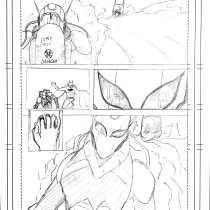 Mi proyecto del curso Dibujo a lápiz para cómics de superhéroes: Batman Fire by Raúl Céspedes. Ilustração tradicional, Comic, Desenho a lápis, e Desenho projeto de raulorlandocespedes - 31.10.2022
