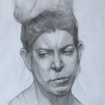 My project for course: Graphite Drawing Techniques for Planar Portraiture. Un proyecto de Bellas Artes, Bocetado, Dibujo, Dibujo de Retrato, Dibujo realista y Dibujo artístico de varszegigyorgy71 - 04.11.2022
