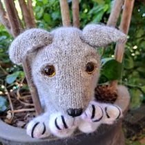My project for course: Knitting Realistic Stuffed Animals: Make a Puppy from Yarn. Fashion, Fiber Arts, DIY, Knitting, and Textile Design project by Jennifer Casson - 11.04.2022