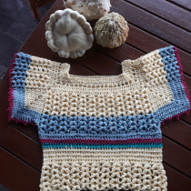 Mi proyecto del curso: Técnicas de crochet para crear prendas coloridas. Fashion Design, Fiber Arts, DIY, Crochet, and Textile Design project by Luisa Sanchez-Campins - 11.19.2022