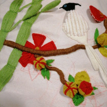 My project for course: Introduction to 3D Embroidery. Embroider, Textile Illustration, and Textile Design project by scheilamanica - 11.23.2022