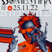 Domestika Poster Rendu : Techniques expérimentales de graphisme : cassez les codes. Graphic Design, Poster Design, T, pograph, and Design project by Noiz Rdktr - 11.25.2022