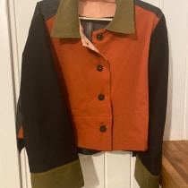 Mi proyecto del curso: Corte y confección de chaquetas de principio a fin. Un proyecto de Moda, Diseño de moda, Costura y DIY de mariajvigil - 09.11.2022