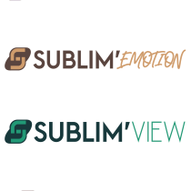 Logo SUBLIM'. Un projet de Conception numérique de Pascal Ayawo Konou - 12.12.2022