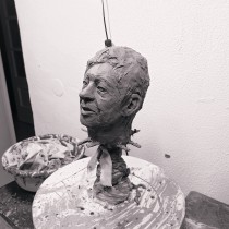 Mi proyecto del curso: Retrato en barro: modela un rostro a escala real. Un proyecto de Bellas Artes y Escultura de Jesús Díaz Pacheco - 22.12.2022