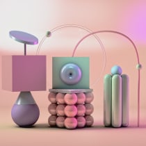 My project for course: Express Introduction to 3D: From Zero to Render with Cinema 4D. 3D, and 3D Design project by ula425 - 12.26.2022