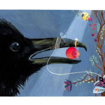 My project for course: Painting with Gouache: Create Poetic Illustrations. Un progetto di Illustrazione tradizionale, Belle arti, Pittura e Pittura gouache di Valya Papadopoulou - 04.01.2023