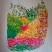 Mi proyecto del curso: Sketchbook de paisajes: la espontaneidad del color. Un projet de Esquisse , Créativité, Dessin au cra, on, Dessin , et Carnet de croquis de Jorge Diez Recio - 26.01.2023