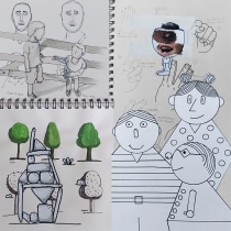 Mi proyecto del curso: Dibujo para principiantes nivel -1. Un proyecto de Dibujo a lápiz, Dibujo, Creatividad con niños y Sketchbook de Javier Campo Kihn - 29.01.2023