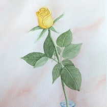 My project for course: Realistic Botanical Watercolor Drawing. Design, Traditional illustration, Fine Arts, Painting, Watercolor Painting, and Botanical Illustration project by Fernanda Cizescki - 12.18.2022