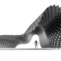 Meu projeto do curso: Modelagem de padrões 3D com Rhino Grasshopper . 3D, Arquitetura, Design e fabricação de móveis, Design industrial, Arquitetura de interiores, Design de produtos, Modelagem 3D, Arquitetura digital, e 3D Design projeto de Breno Luis - 02.02.2023