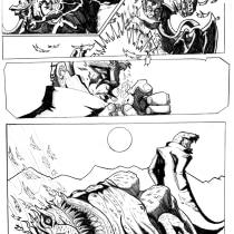 Mi proyecto del curso: Dibujo a lápiz para cómics de superhéroes. Een project van Traditionele illustratie, Stripboek, Tekening met potlood y  Tekening van The Ro Ese - 11.02.2023