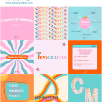 Mi proyecto del curso: Diseño de feed de Instagram con Canva. Un progetto di Graphic design, Marketing, Social media, Instagram e Design digitale di Cata Fernandez - 13.02.2023
