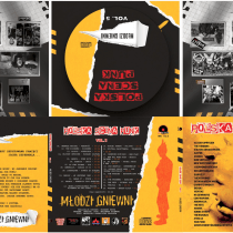 My project for course: front CD with electronic music to Fryderyk Jona, punk rock - NoG and The best of Polish punk - PSP - Młodzi gniewni.. Un progetto di Design, Illustrazione, Design editoriale, Graphic design, Illustrazione digitale e Illustrazione editoriale di Waldemar Dylewski - 14.02.2023
