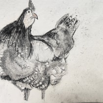 My project for course: Animal Illustration with Charcoal and Ink. Un proyecto de Bellas Artes, Dibujo, Ilustración con tinta e Ilustración naturalista				 de Vaishnavo R - 18.02.2023