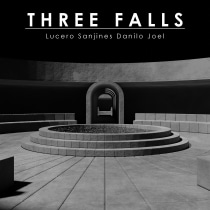 Three falls. Un proyecto de 3D, Modelado 3D y Visualización arquitectónica de Danilo Joel Lucero Sanjines - 11.02.2023